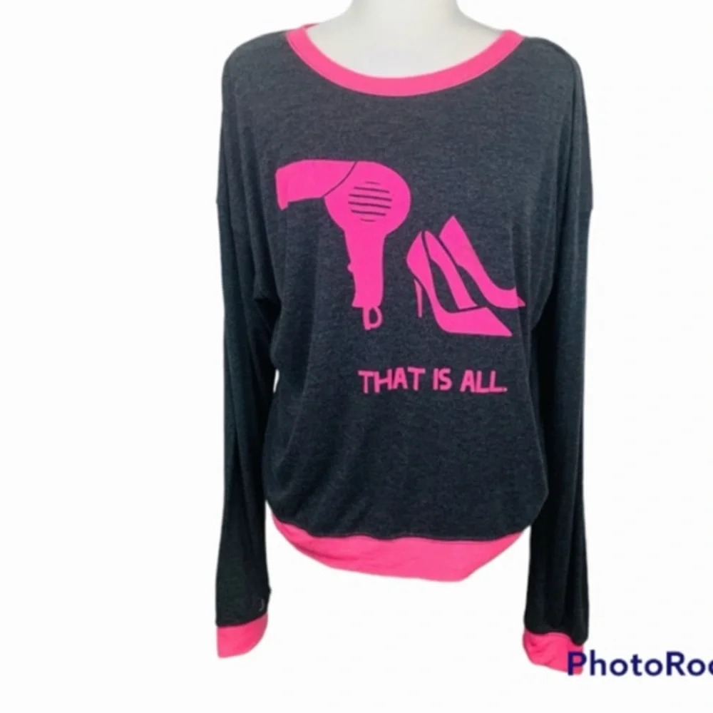 NWOT WILDFOX THAT IS ALL Oversized BBJ lightweight Knit Sweater
